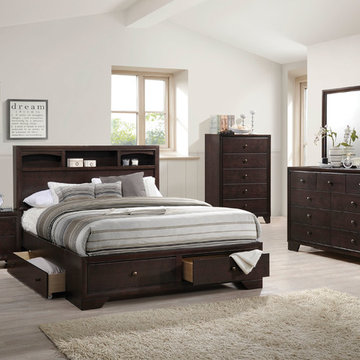 Madison II Bedroom Set, Espresso