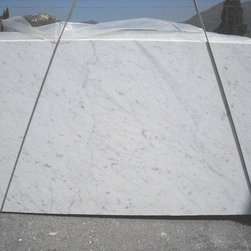 Carrara White Marble Slab - Bath Products