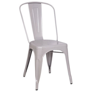 Jakia Side Chairs, Set of 2, Silver