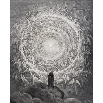Illustration For Paradiso By Dante Alighieri Canto Xxxi Lines 1 To 3 By Gustave