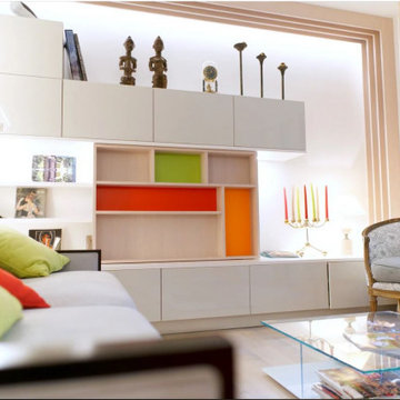 Appartement parisien en couleurs