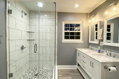 Bathroom - contemporary bathroom idea in Philadelphia