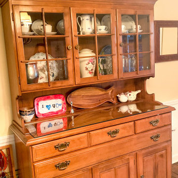 Decluttering And Organization: Dining Room Hutch