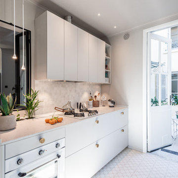 Cuisine dans une villa Belle Époque