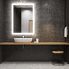 Seura Forte LED Dimmable Lighted Bathroom Vanity Mirror, 3000K, 24wx36h
