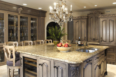 Kitchen - contemporary kitchen idea in New York