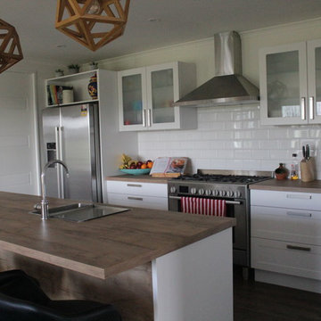 Warm and Organic - White and Timber