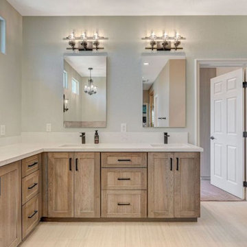 Enterprise Rustic Farmhouse Master Bathroom
