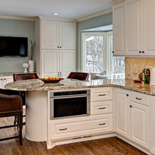 small oven under counter