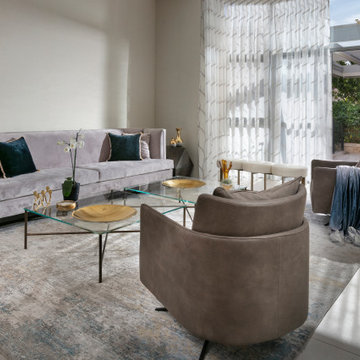 Neutral tones living room
