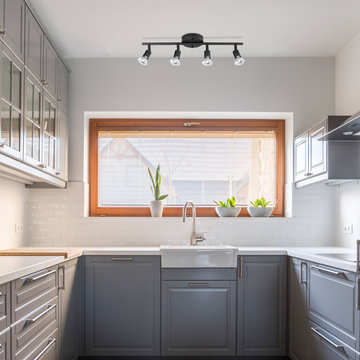 Payton 4-Light Track Lighting, Matte Black