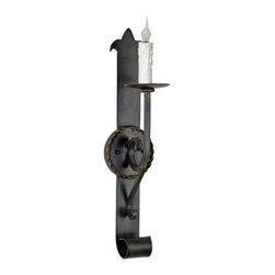 SC-142 Custom Hand Made Iron Sconce - Wall Sconces