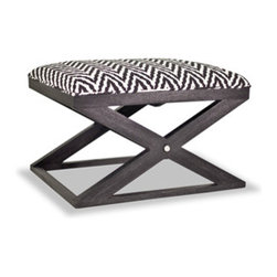 Brownstone Furniture Atherton Bench Onyx or Teak - Bar Stools And Counter Stools