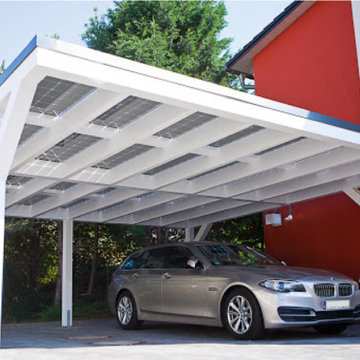 Solar Car Port - EV Charging and Home Electricity Generation