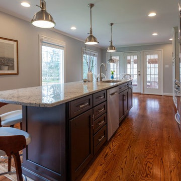 Villanova Renovation--Family Kitchen and Living Space