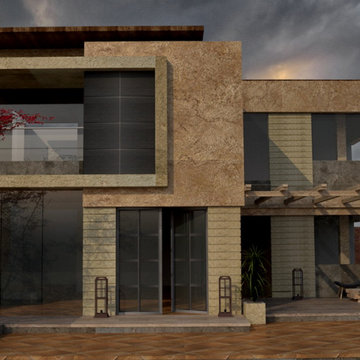 Residence facade renovation