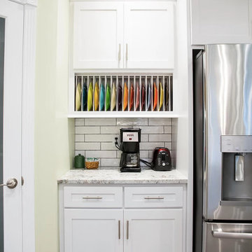 White Modern Farmhouse Kitchen