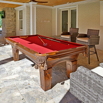 Exterior Remodel Turns Home Backyard into Gorgeous Retreat in Great Falls, Va