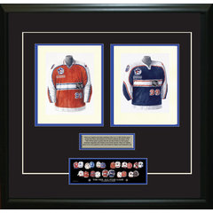 NHL Colorado Avalanche 1999-2000 uniform and jersey original art