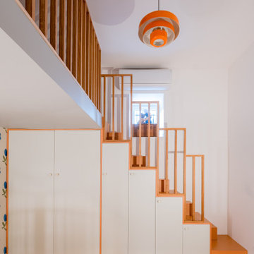 Aménagement chambre enfant avec mezzanine