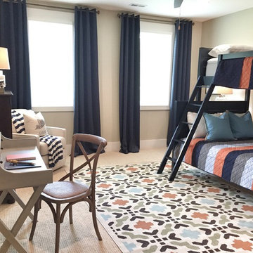 Boys Transportation Themed Bedroom