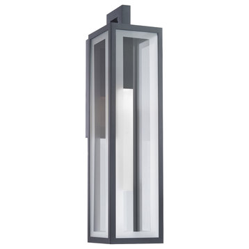Modern Forms WS-W24225 Cambridge 25" Tall LED Outdoor Wall Sconce - Black