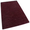 2'x3' Shaw, Om Ii Royal Burgundy Red Carpet Area Rugs