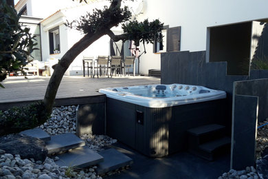 Idée de décoration pour un jardin.