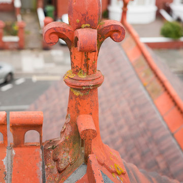 Restored Original Stone Finial