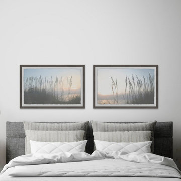 Morning Whisper II Diptych