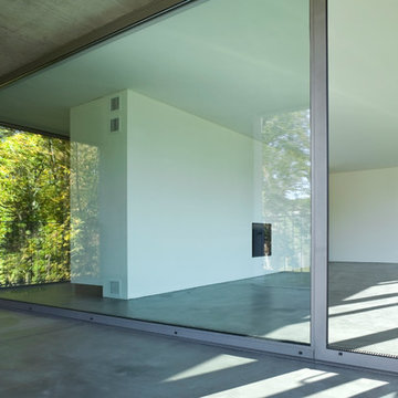 Maisons contemporaines en béton préfabriqué par Byzance Design