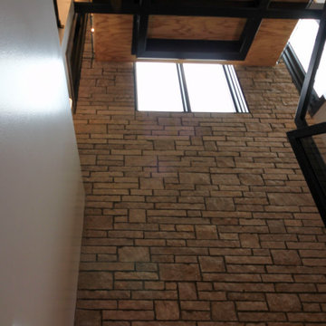 Project #98 | Modern Mono-beam Staircase with Glass Railing