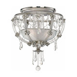 Elegant crystal ceiling light Trina