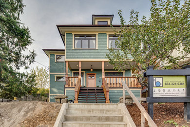 Example of a trendy exterior home design in Vancouver