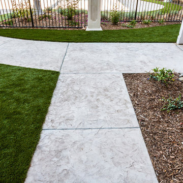 Tiburon apartments patio and walkways