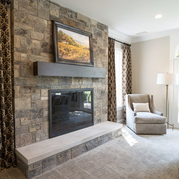 Zionsville Living Room and Sun Room