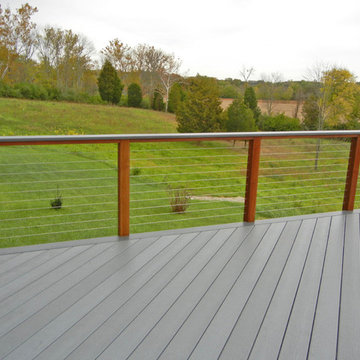 Ipe Cable Deck Railing