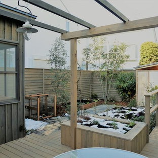 東京23区の和風のおしゃれなテラス・中庭の写真