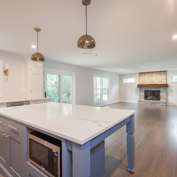 Mid Century meets Transitional in Clarendon Hills
