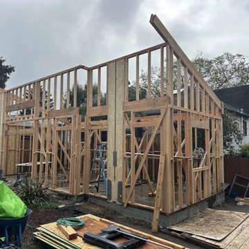 Detached ADU Framing and Foundation - Contra Costa County, CA