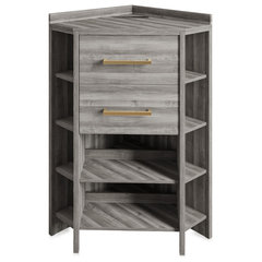 Brooke medium corner credenza pet crate hotsell