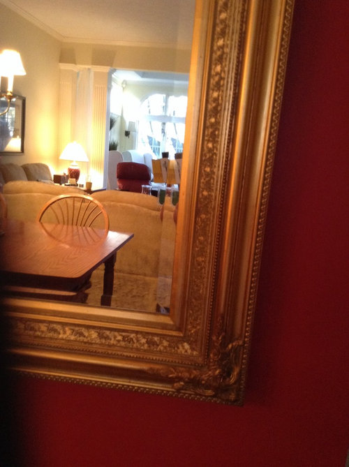 Repurpose large mirrors.