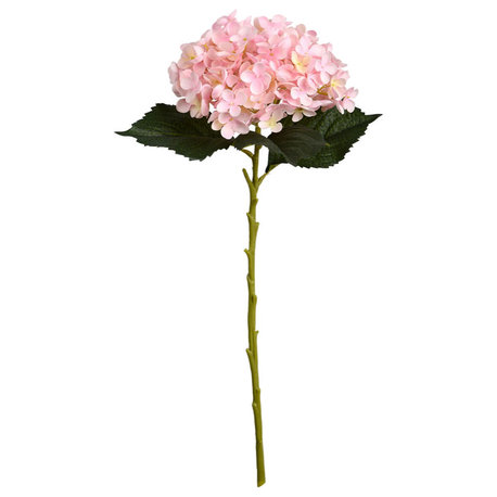 19" Pink Hydrangea Spray 3/Pk