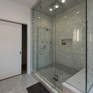 Large Shower in Master Powder Room