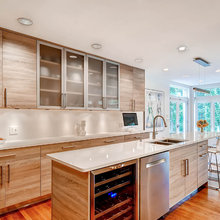 gray kitchen reno