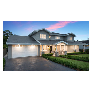 Hamptons Designer Home - Beach Style - Exterior - Sydney - by Cordony ...