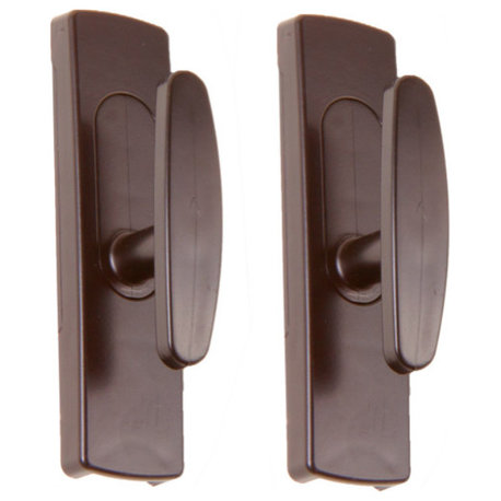 Self-Adhesive Wall Hooks, Set of 2, Cocoa