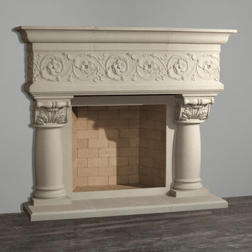 Italian Fireplace Mantels Styles