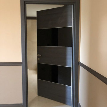 Indigo Doors - building at Ramrod Keys with Titanium Gray Chestnut Doors