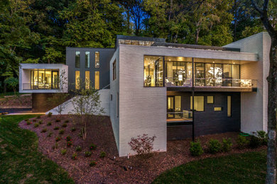 This is an example of a modern exterior in Nashville.